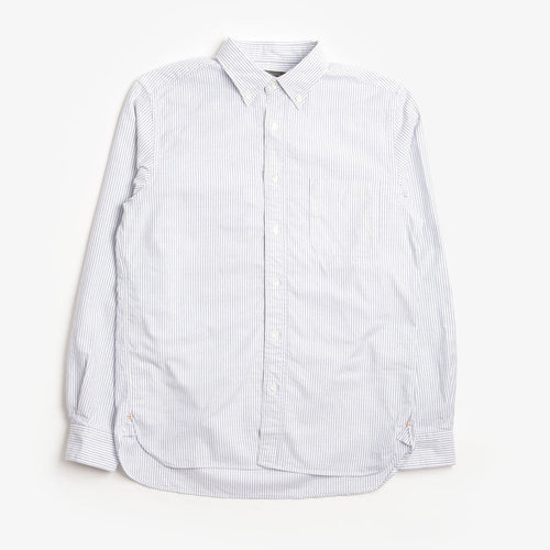 Beams Plus Button Down Oxford Candy Stripe Shirt