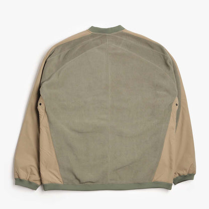 Beams Plus Military Athletic Half Zip Fleece Sweatshirt