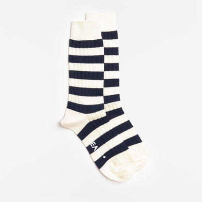 Beams Plus Rib Border Socks