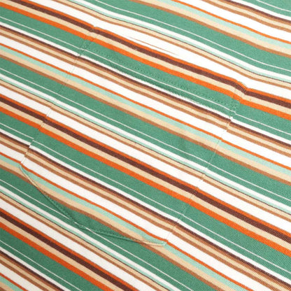 Beams Plus Multi Stripe Pocket T-Shirt
