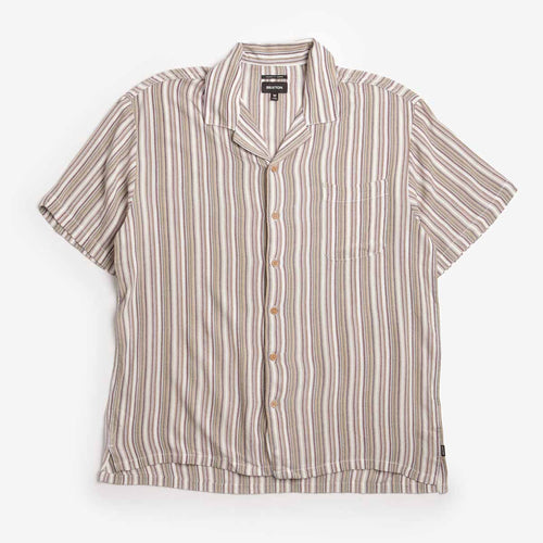 Brixton Bunker Twisted Stripe Woven Shirt