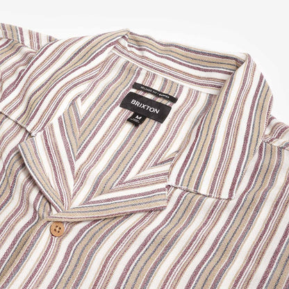 Brixton Bunker Twisted Stripe Woven Shirt