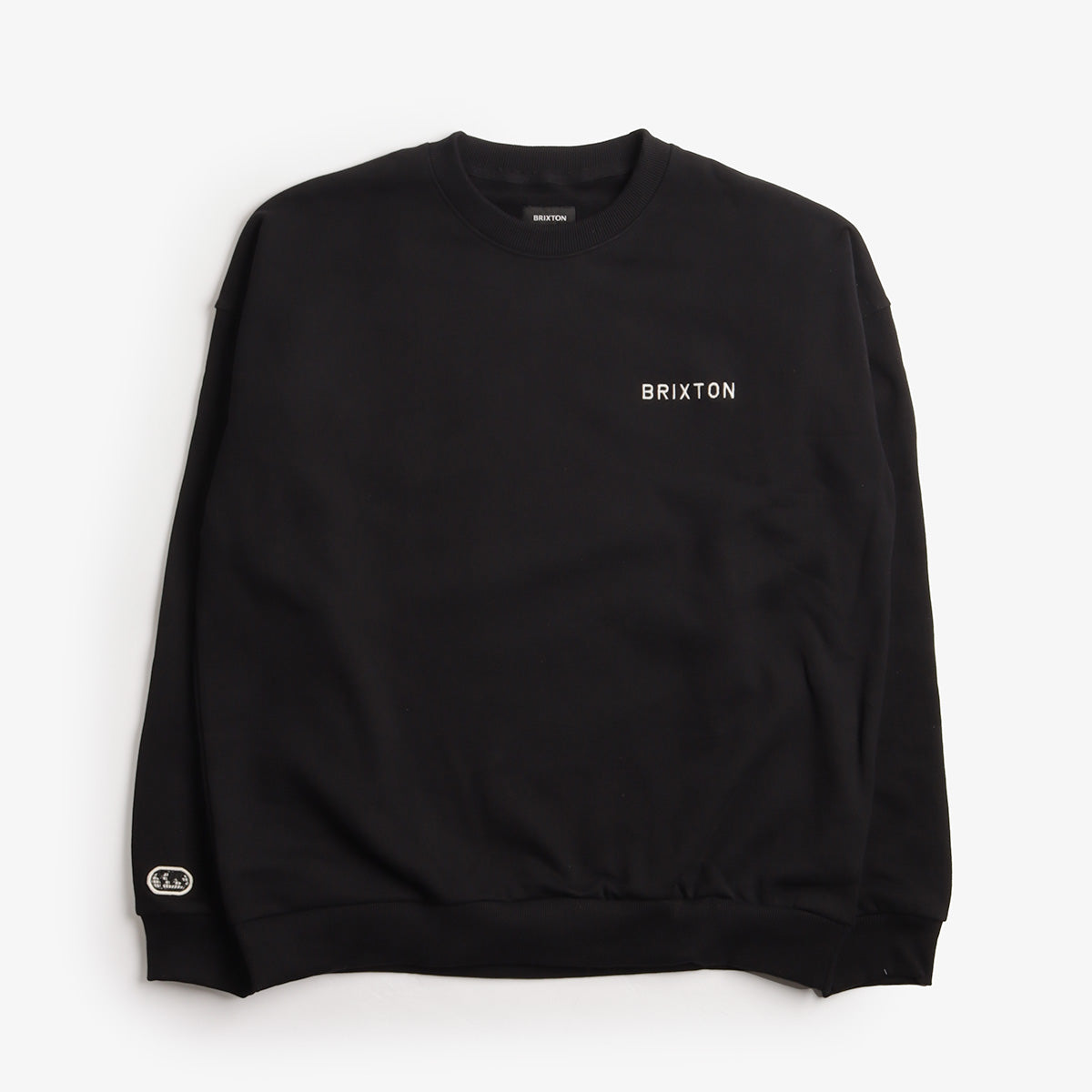 Brixton Embroidered Heavyweight Crew Sweatshirt