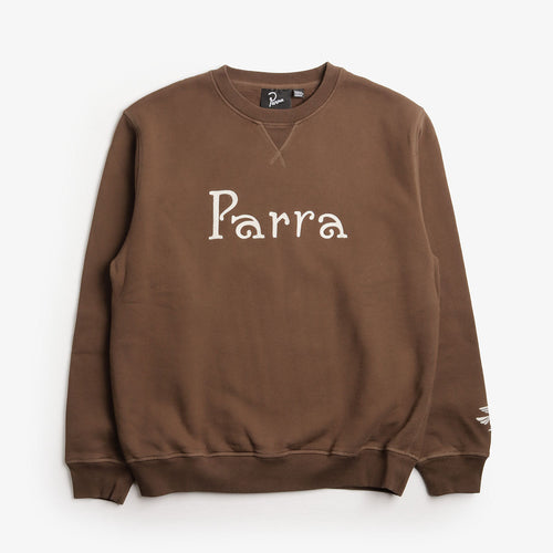 By Parra Weird Trad Logo Crew Neck Sweatshirt