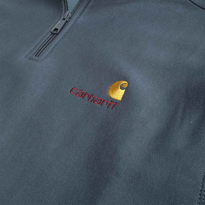Carhartt WIP American Script Half Zip Sweatshirt