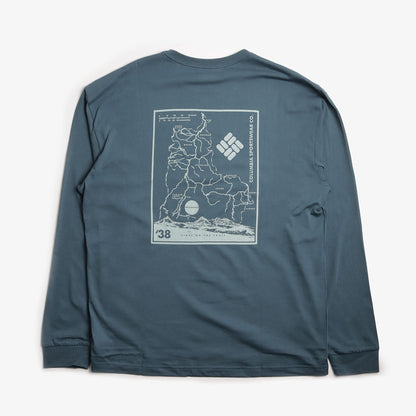 Columbia Black Butte Long Sleeve Graphic T-Shirt