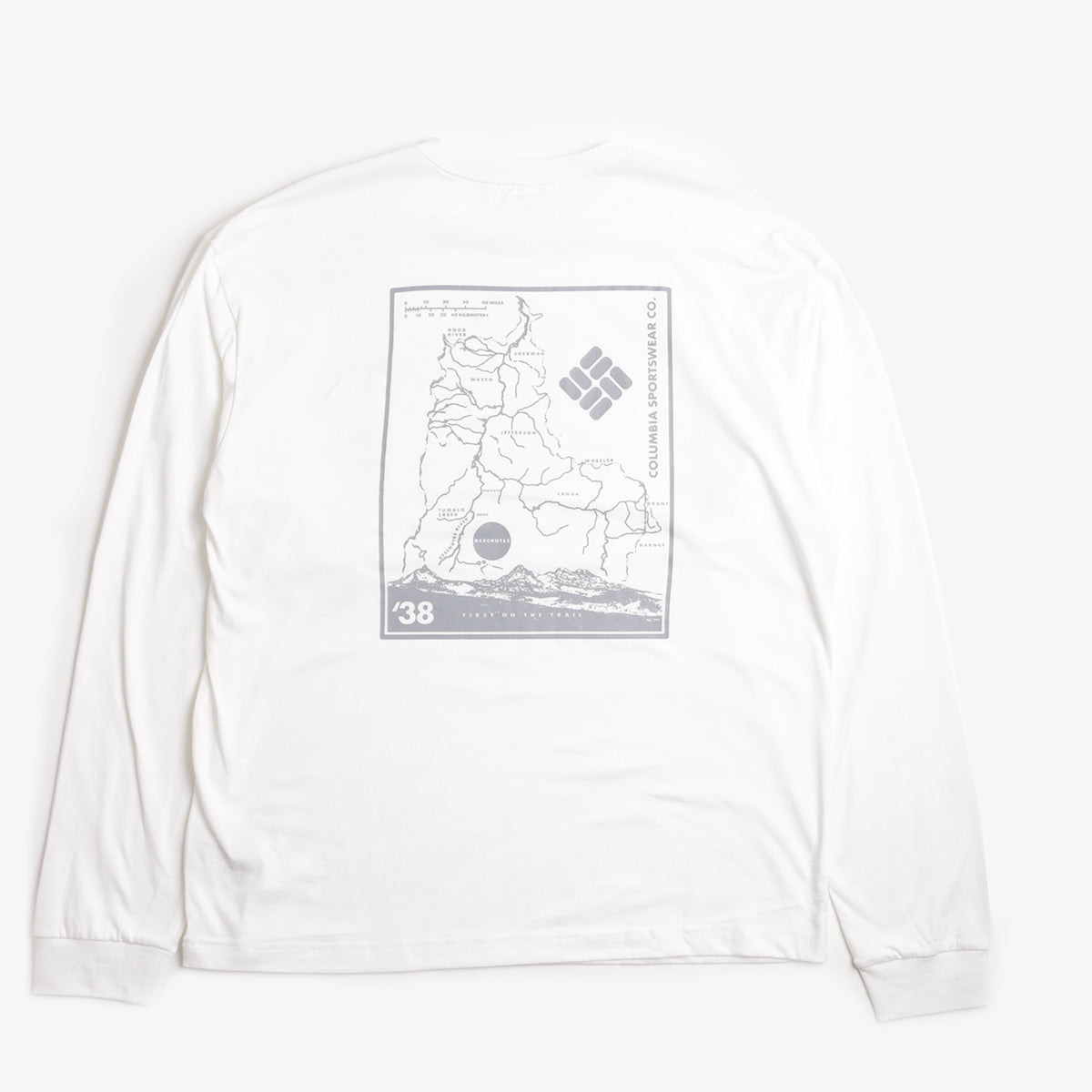 Columbia Black Butte Long Sleeve Graphic T-Shirt
