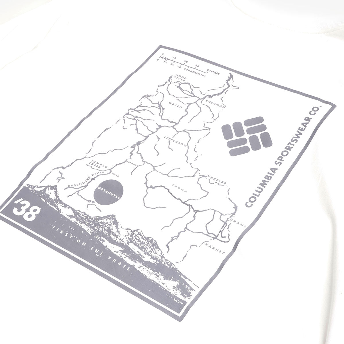 Columbia Black Butte Long Sleeve Graphic T-Shirt