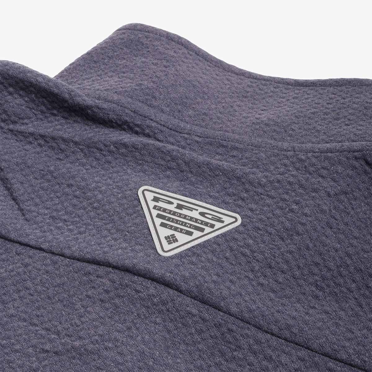 Columbia PFG Uncharted Half Snap Long Sleeve T-Shirt