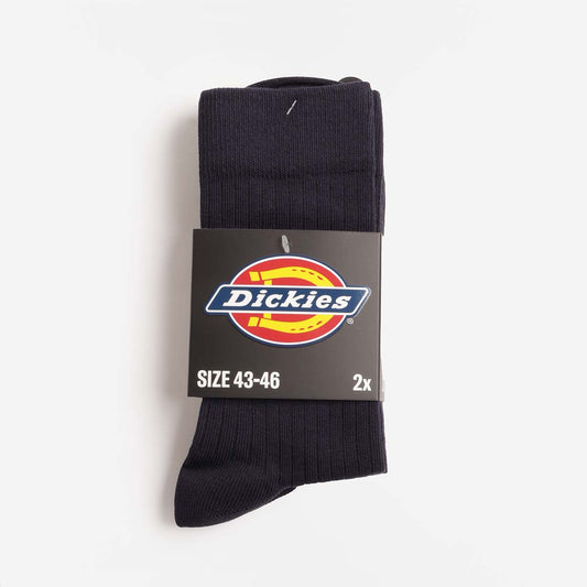 Dickies Rib 2 Pack Socks