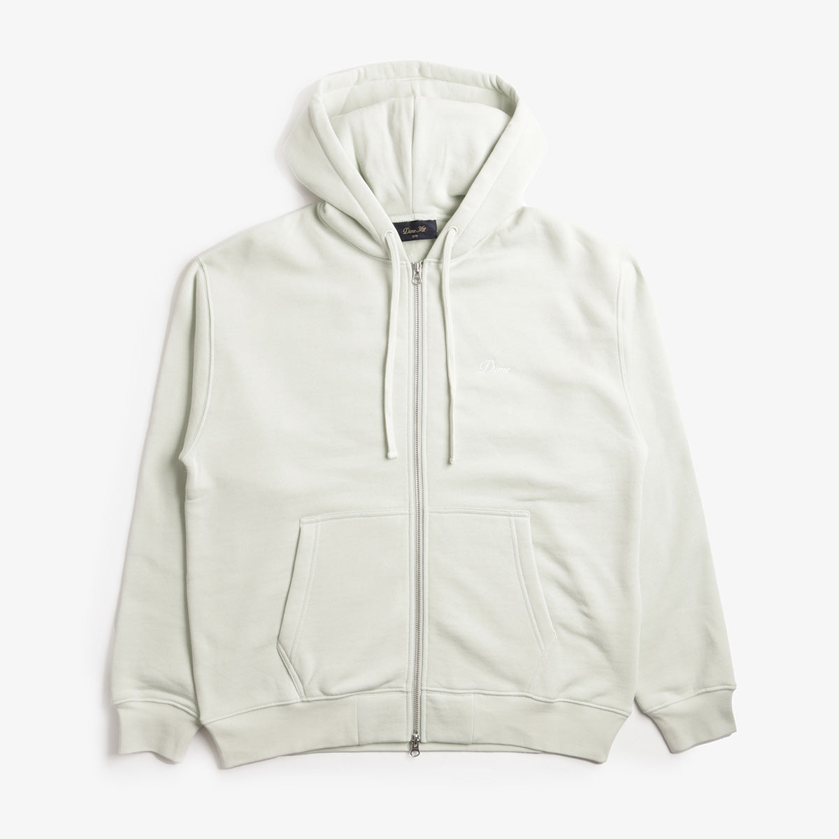 Dime Cursive Small Logo Zip Hoodie