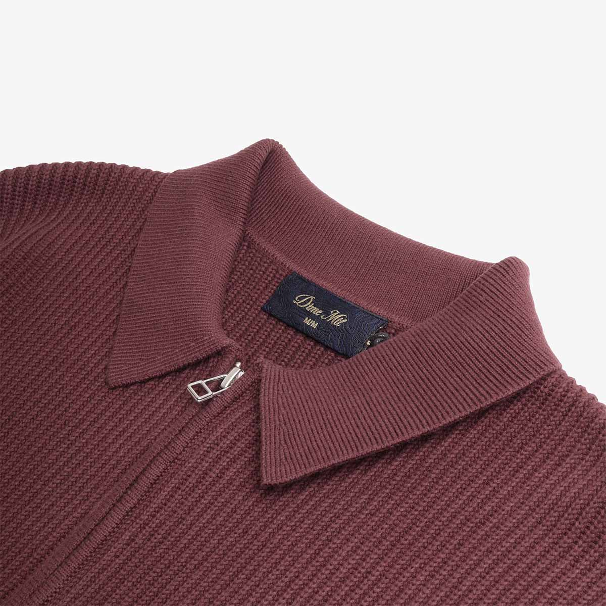 Dime Double Zip Knit