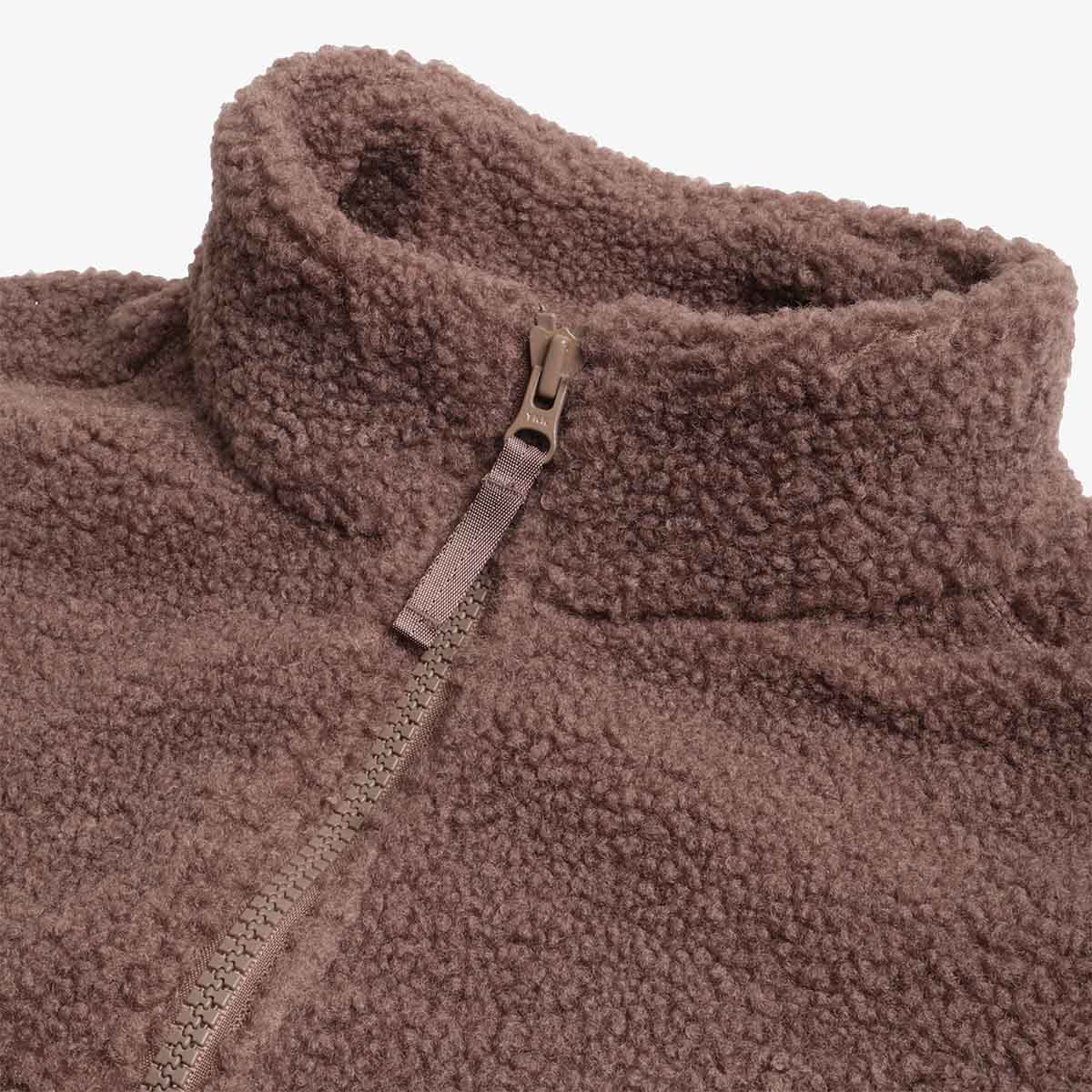 Dime Polar Fleece Sherpa Zip Jacket