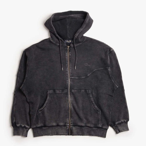 Dime Premium Waffle Zip Hoodie