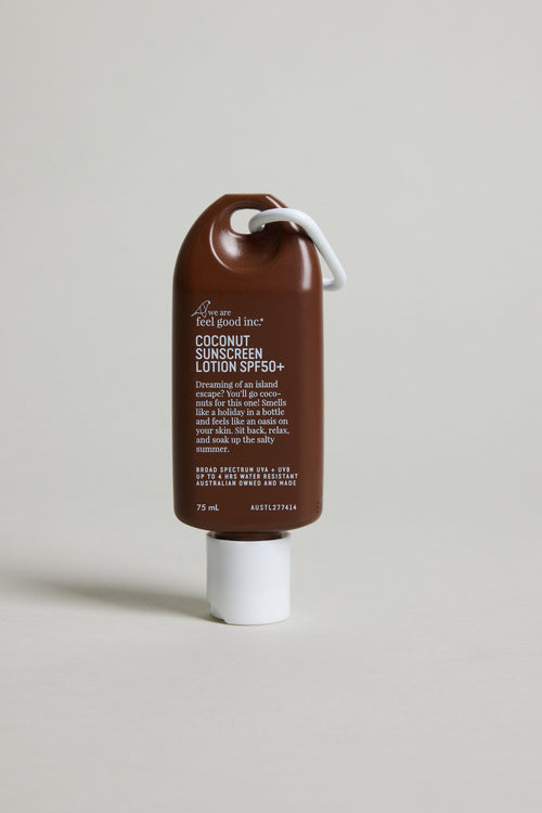 Coconut Sunscreen Lotion SPF50+ 75ml (Traveller)