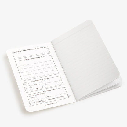 Field Notes Birds & Trees of North America Pack A: Screech Owl, Blue Jay, Brewer Sparrow 3-Pack Notebook