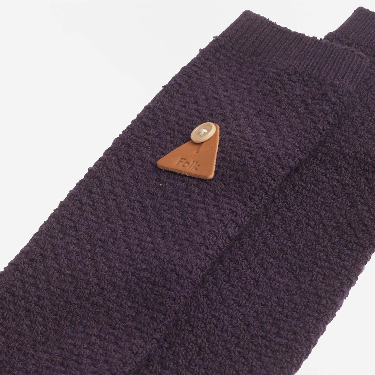 Folk Waffle Socks