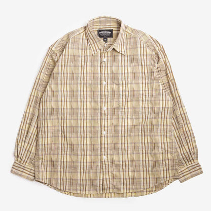 FrizmWORKS Gathered Check Shirt