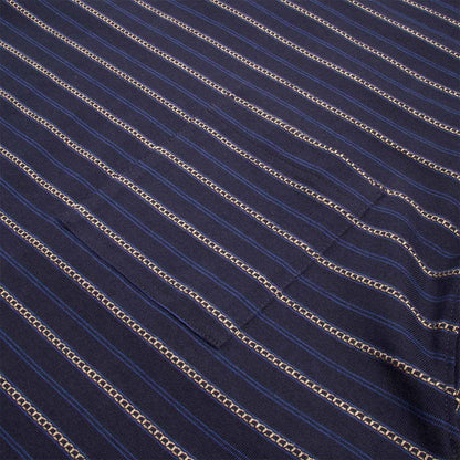 FrizmWORKS Jacquard Stripe Half Tee
