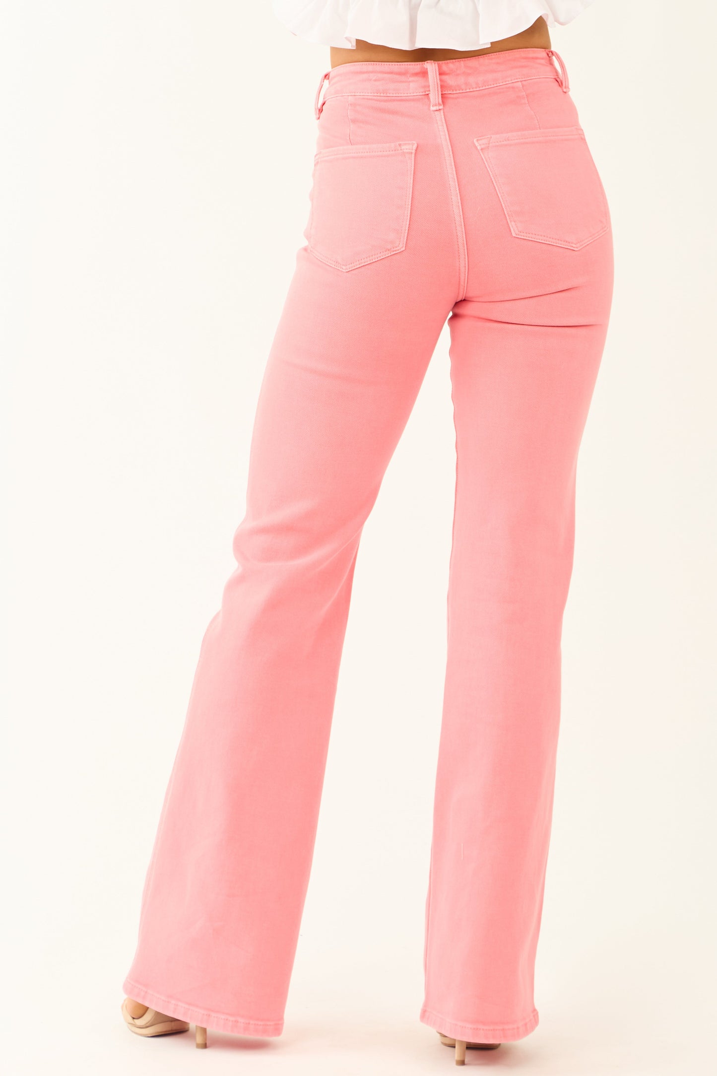 KanCan Watermelon Ultra High Rise Flare Jeans
