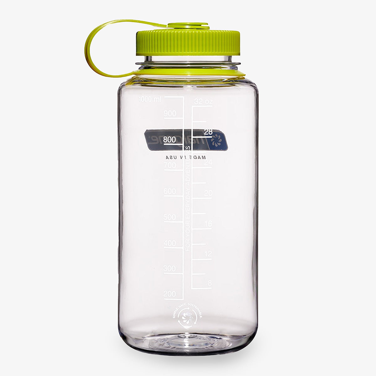 Nalgene Wide Mouth 1 Litre Tritan Sustain Water Bottle