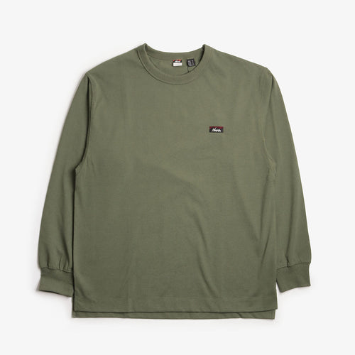 Nanga Eco Hybrid Box Logo Embroidery Long Sleeve T-Shirt