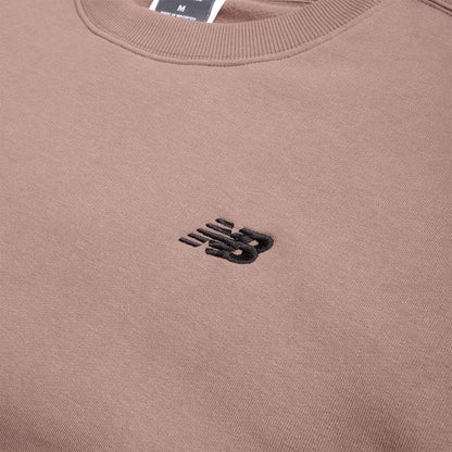 New Balance Linear Graphic Fleece Crew Sweatshirt