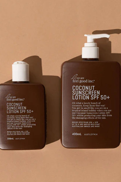 Coconut Sunscreen Lotion SPF50+ 75ml (Traveller)